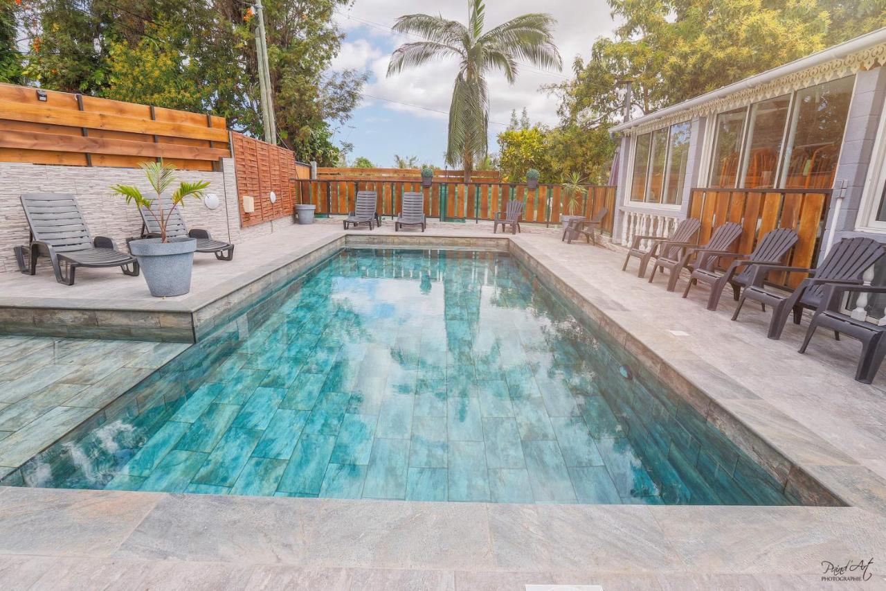 L'Avocat 1 Avec Piscine Chauffee Et Jacuzzi A Partager Villa Льо Тампон Екстериор снимка